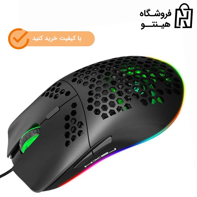 وزن و اندازه ماوس گیمینگ M4