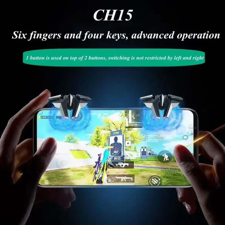 دسته بازی 6 انگشتی موبایل مدل CH15