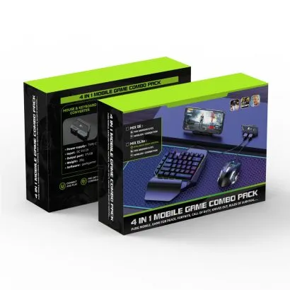 موس و کیبورد گیمینگ موبایل مدل Mix Elite