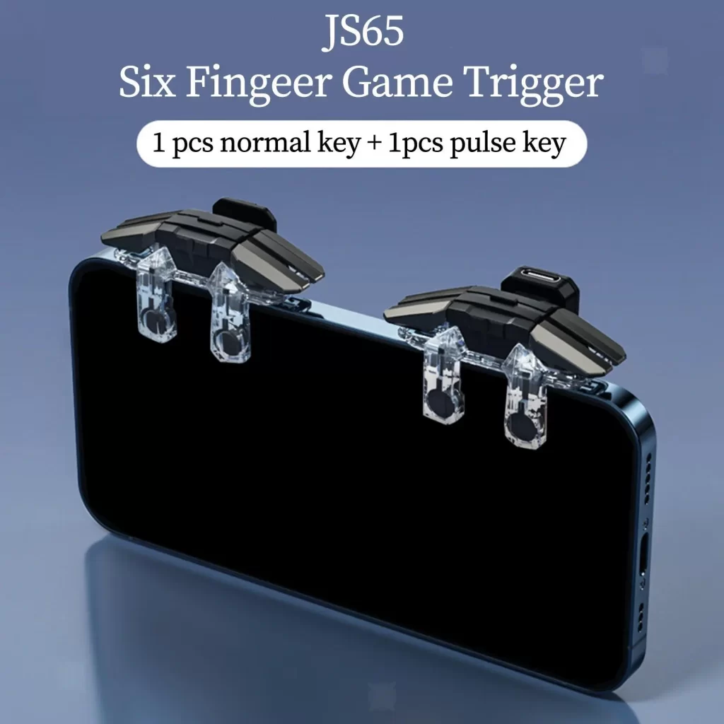 دسته 6 انگشتی لیزری موبایل مدل JS65