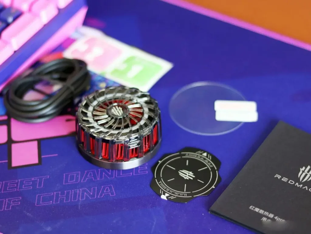 فن خنک کننده گوشی موبایل ردمجیک RedMagic Magnetic Cooler 4 Pro رادیاتوری