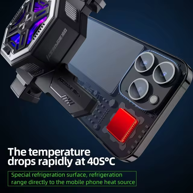 فن خنک کننده گوشی موبایل مدل Piva BL7 رادیاتوری گیره ای