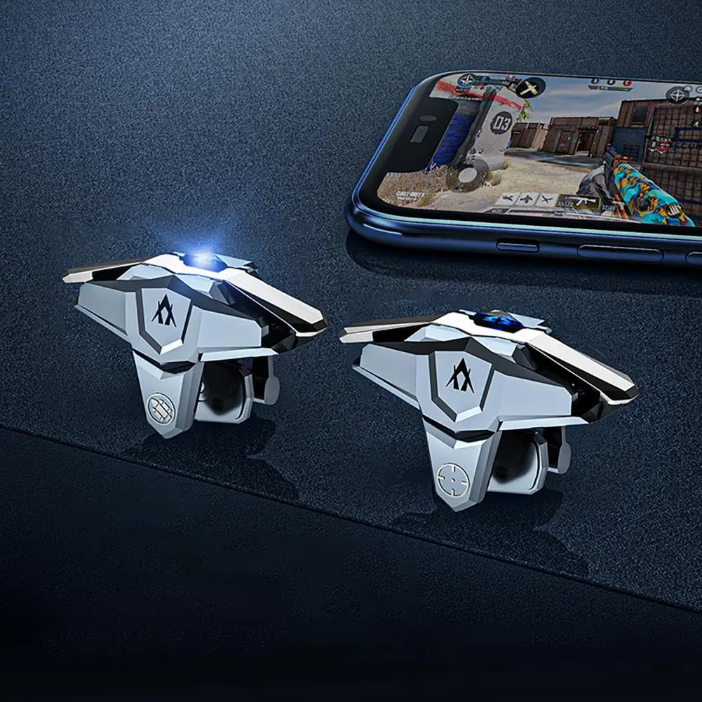 دسته بازی موبایل 4 انگشتی مدل Js66 لیزری