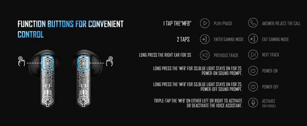 بلوتوثی گیمینگ اونیکوما مدل T1 6