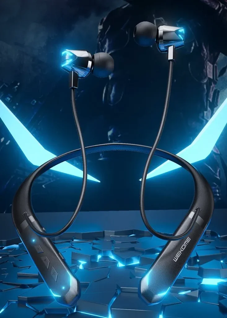 هندزفری بلوتوثی گردنی گیمینگ ویکام مدل V47